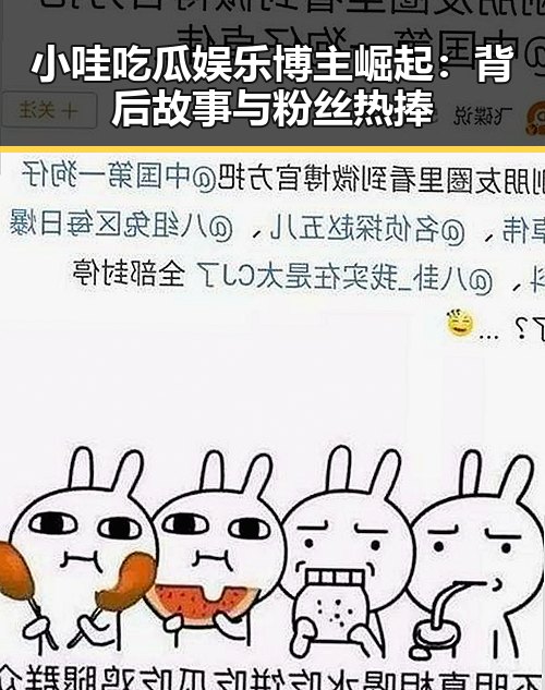 小哇吃瓜娱乐博主崛起:背后故事与粉丝热捧